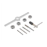 Набор плашек Intertool SD-8025 M4-M8 и метчиков M4-M8 10шт                                          