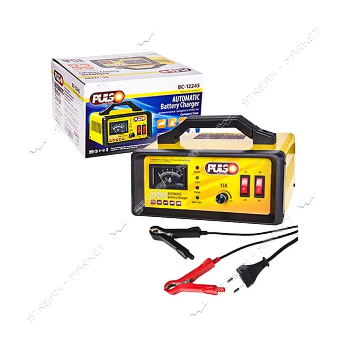 Зарядное устройство Pulso BC-12245 12-24V/0-15A/10-190AHR/LED
