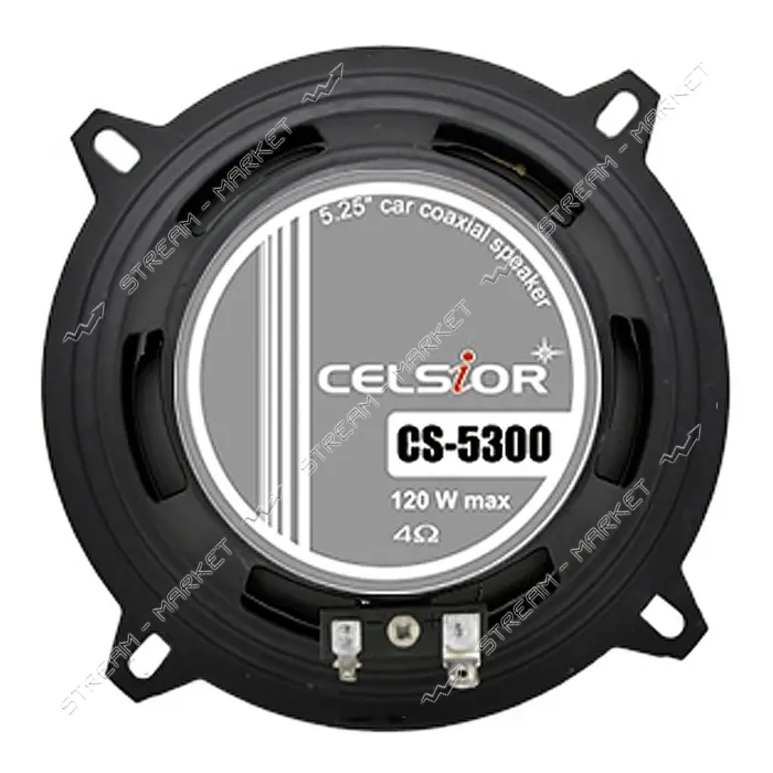 Трехполосные коаксиальные динамики Celsior CS-5300 Серия Silver 5                                   