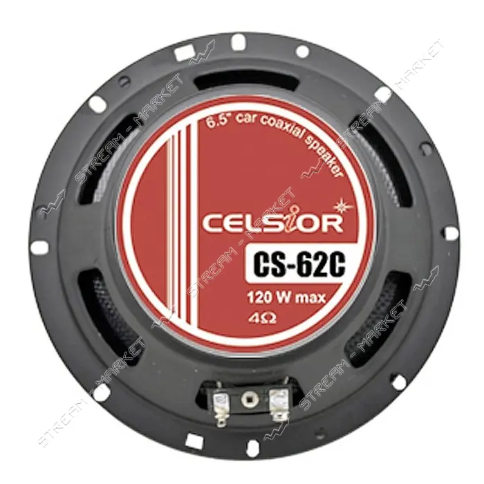 Двухполосные коаксиальные динамики Celsior CS-62C Серия Carbon 6.5 16.5см