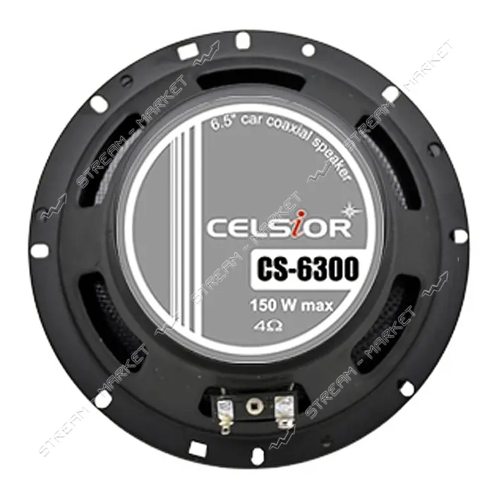 Трехполосные коаксиальные динамики Celsior CS-6300 Серия Silver 65 165см                            