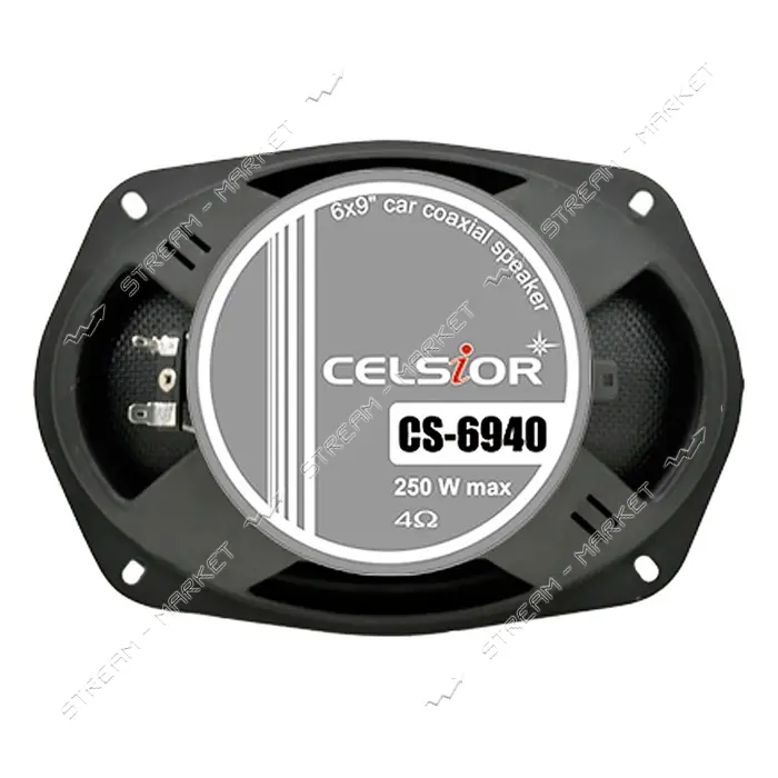 Четырехполосные коаксиальные динамики Celsior CS-6940 Серия Silver 6х9 15.24x22.86см                