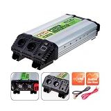Преобразователь напряжения Pulso IMU-2024 24V-220V 2000W USB-5VDC2.0A модифицированная волна клеммы 