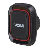 Тримач мобільного телефону Voin UHV-4002 BK / RD магнітний без кронштейна                           