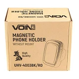 Держатель мобильного телефона Voin UHV-4003BK/RD магнитный без кронштейна