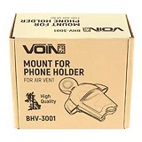 Кронштейн для мобильного телефона Voin BHV-3001 магнитный с беспроводной зарядкой QC2.0