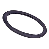 Чехол на руль Vitol 080242/17023 BK М черный (кожзам)