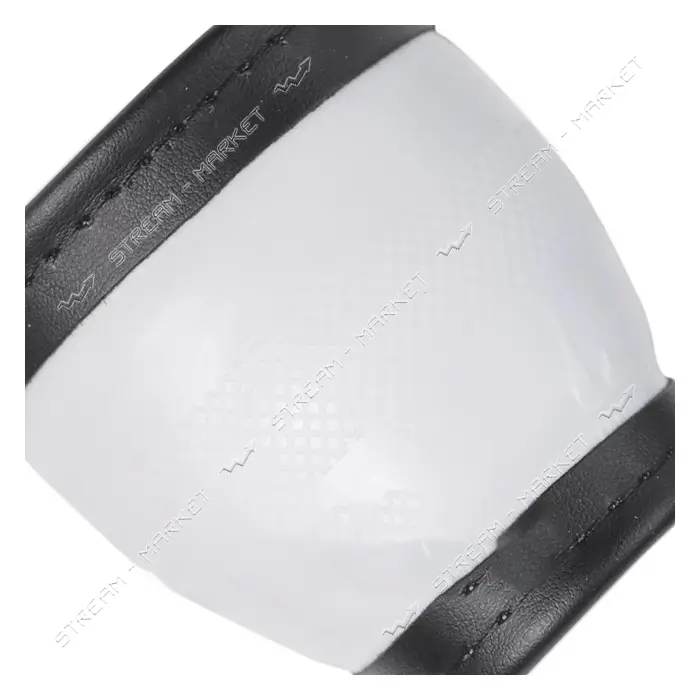 Чехол на руль Vitol VLU-1909339 BK M черный (кожзам)