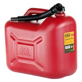 Канистра Сила 285103 пластиковая 20л HDPE с лейкой