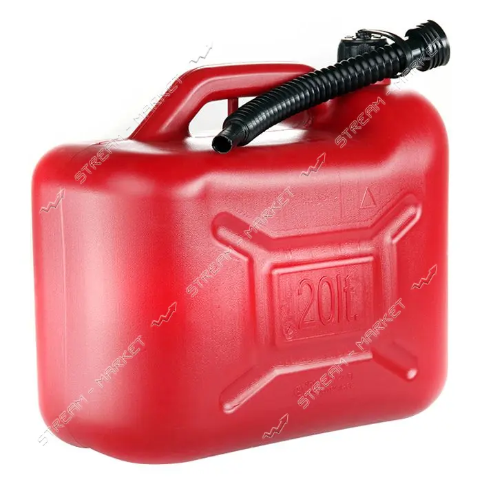 Канистра Сила 285103 пластиковая 20л HDPE с лейкой