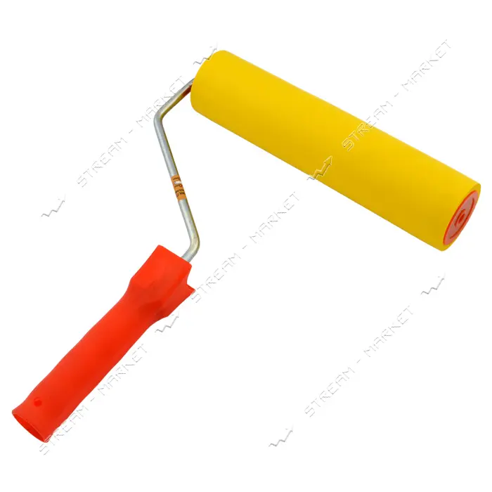 Валик прижимной для обоев LT/Maxidrill 5201-850250 8х50х250мм с ручкой                              