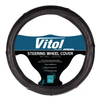 Чохол на руль Vitol 16556-10 B M чорний                                                             