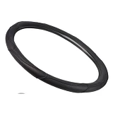 Чехол на руль Vitol 16556-10B XXL черный (кожзам)