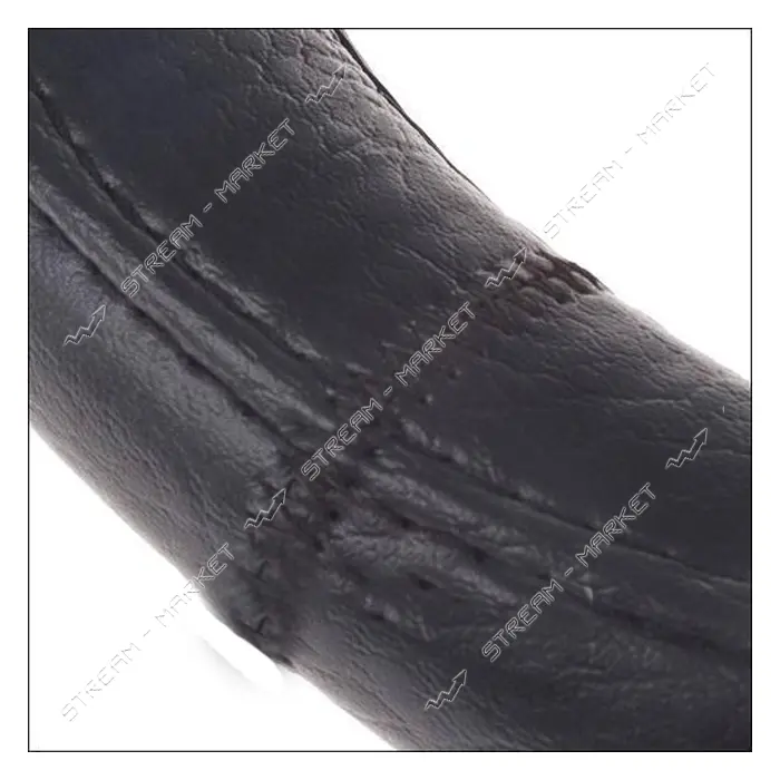 Чехол на руль Vitol 16556-10B XXL черный (кожзам)