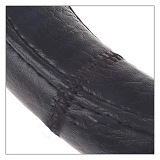 Чехол на руль Vitol 16556-10 B XXXL черный (кожзам)