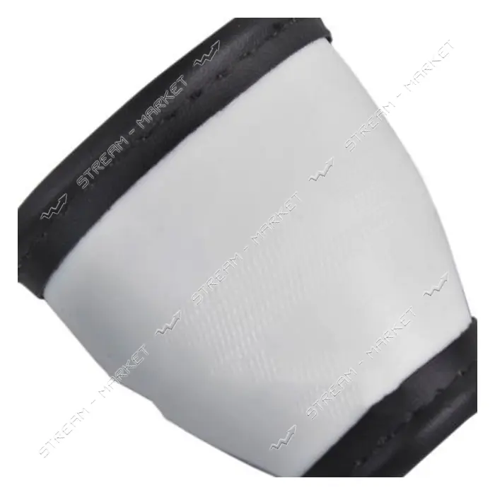 Чехол на руль Vitol 16556-10 B XXXXL черный (кожзам)