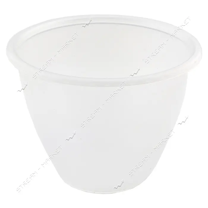 Горшок пластиковый для цветов Астра Универсал ЛТД 2л прозрачный                                     