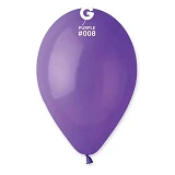 Воздушные шары 25см 100шт пастель фиолетовые