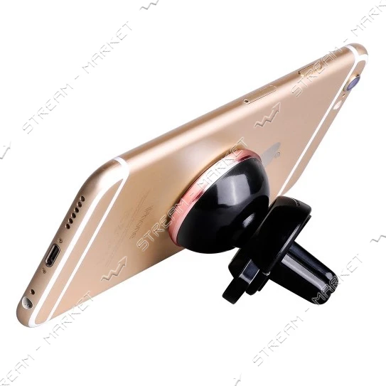 Автодержатель Hoco CA3 Outlet магнитный черный