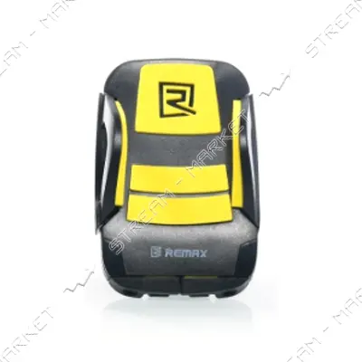 Автодержатель Remax RM-C13 черный с желтым