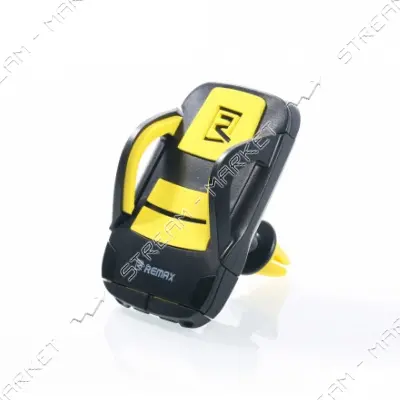 Автодержатель Remax RM-C13 черный с желтым