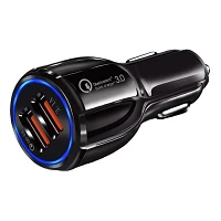 Автомобильное зарядное устройство WUW C100 2USB черное                                              