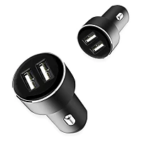Автомобильное зарядное устройство WUW C127 2USB черное                                              