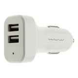 Автомобильное зарядное устройство WUW C70 2USB белое                                                