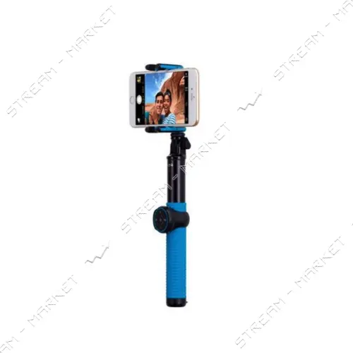 Монопод для селфи Momax Hero KMS7D Bluetooth голубой