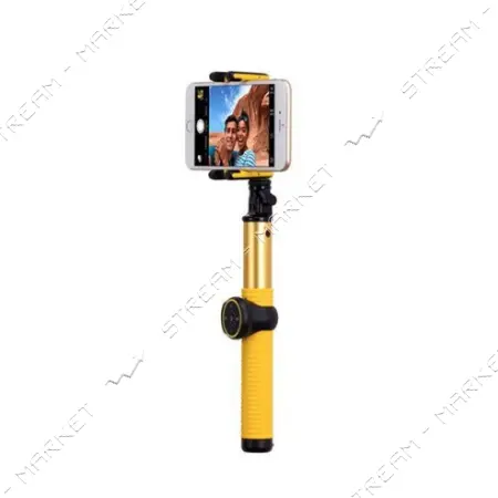 Монопод для селфи Momax Hero KMS7P Bluetooth желтый                                                 