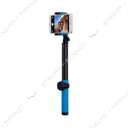 Монопод для селфи Momax Hero KMS8D Bluetooth голубой                                                