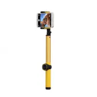 Монопод для селфи Momax Hero KMS8L Bluetooth желтый                                                 