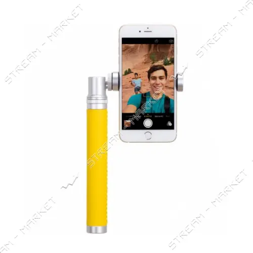 Монопод для селфи Momax Hero KMS4S Bluetooth серебряный                                             