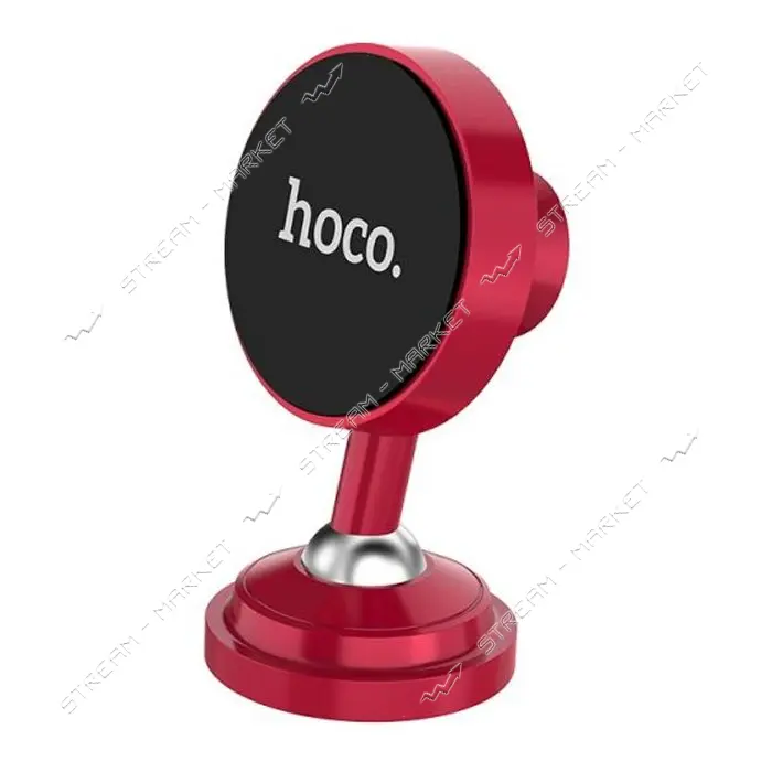 Автодержатель Hoco CA36 магнитный красный