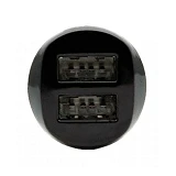 Автомобильное зарядное устройство Hoco Z1 5V/2.1А 2 USB черное                                      