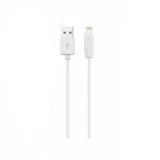 Автомобильное зарядное устройство Hoco Z12 5V/2.4А 2 USB plus Lightning кабель белое