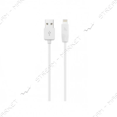 Автомобильное зарядное устройство Hoco Z12 5V/2.4А 2 USB plus Lightning кабель белое