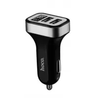Автомобільний зарядний пристрій Hoco Z3 Fast Charger 5V / 3.1а 2 USB чорний                         