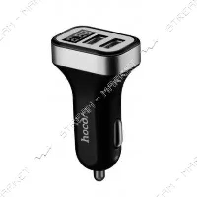 Автомобильное зарядное устройство Hoco Z3 Fast Charger 5V/3.1А 2 USB черное                         