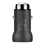 Автомобильное зарядное устройство Hoco Z4 5V/2А 1USB черное