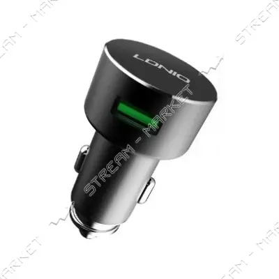 Автомобильное зарядное устройство Ldnio C308 5V/3.6А 2 USB plus Micro USB кабель черное             