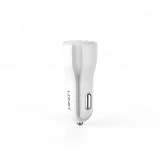 Автомобильное зарядное устройство Ldnio C331 5V/3.4А 2USB и кабель Micro USB белое                  