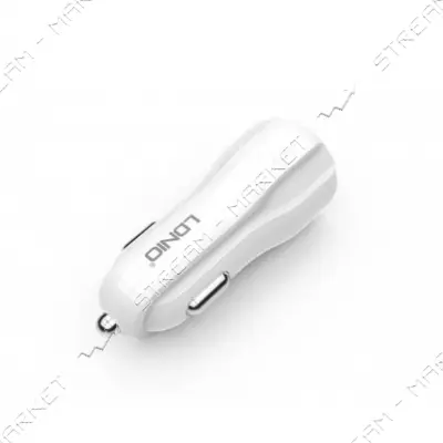 Автомобильное зарядное устройство Ldnio C331 5V/3.4А 2USB и кабель Micro USB белое                  