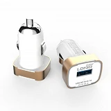 Автомобильное зарядное устройство Ldnio DL-211 5V/2.1А 1 USB plus Lightning кабель белое