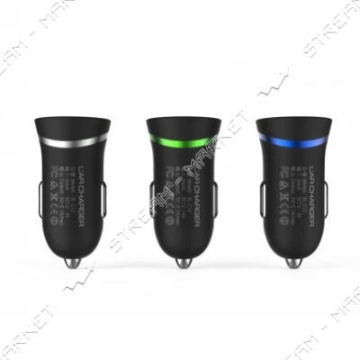 Автомобильное зарядное устройство Ldnio DL-C12 5V/2.1А 1 USB plus Micro USB кабель белое            
