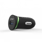 Автомобильное зарядное устройство Ldnio DL-C12 5V/2.1А 1 USB plus Micro USB кабель белое            