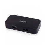 Автомобильное зарядное устройство Ozio C-C4B6A 5V/6.8А 4 USB черное