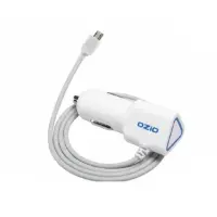 Автомобильное зарядное устройство Ozio C-CC10S 5V/1А 1 USB белое