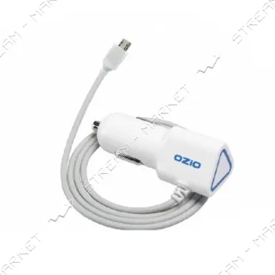 Автомобильное зарядное устройство Ozio C-CC10S 5V/1А 1 USB белое