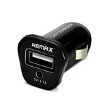 Автомобильное зарядное устройство Remax RCC-101 Mini 5V/2.1А 1 USB черное                           